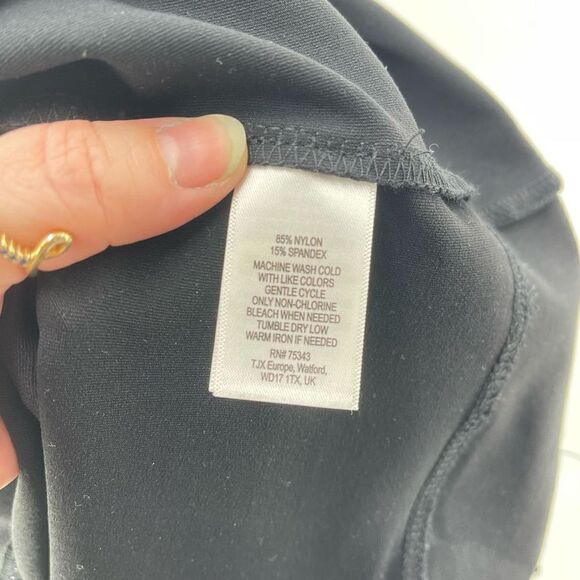 Cynthia Rowley fit and flare skater dress mini black medium EUC - Picture 5 of 10